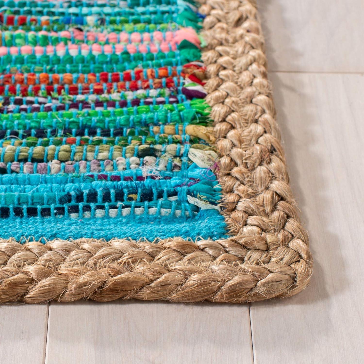 Montauk MTK960 Hand Woven Area Rug - Green/Natural - 8'x10' - Safavieh.