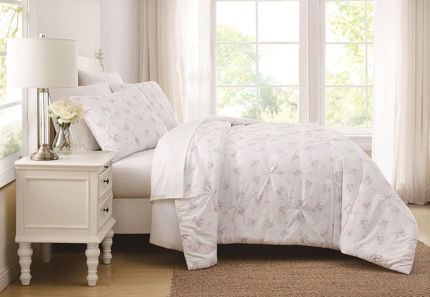 Rosebury Cotton Floral Comforter Set