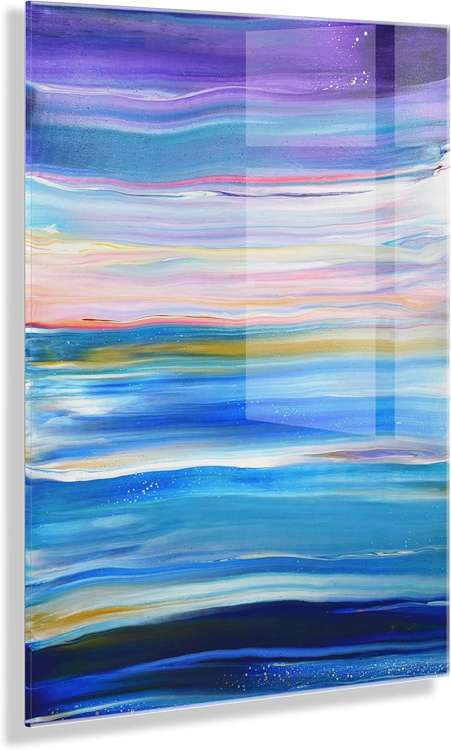 23" x 31" Seaside Serenity Floating Acrylic Art by Xizhou Xie Assorted - Kate & Laurel All Things Decor