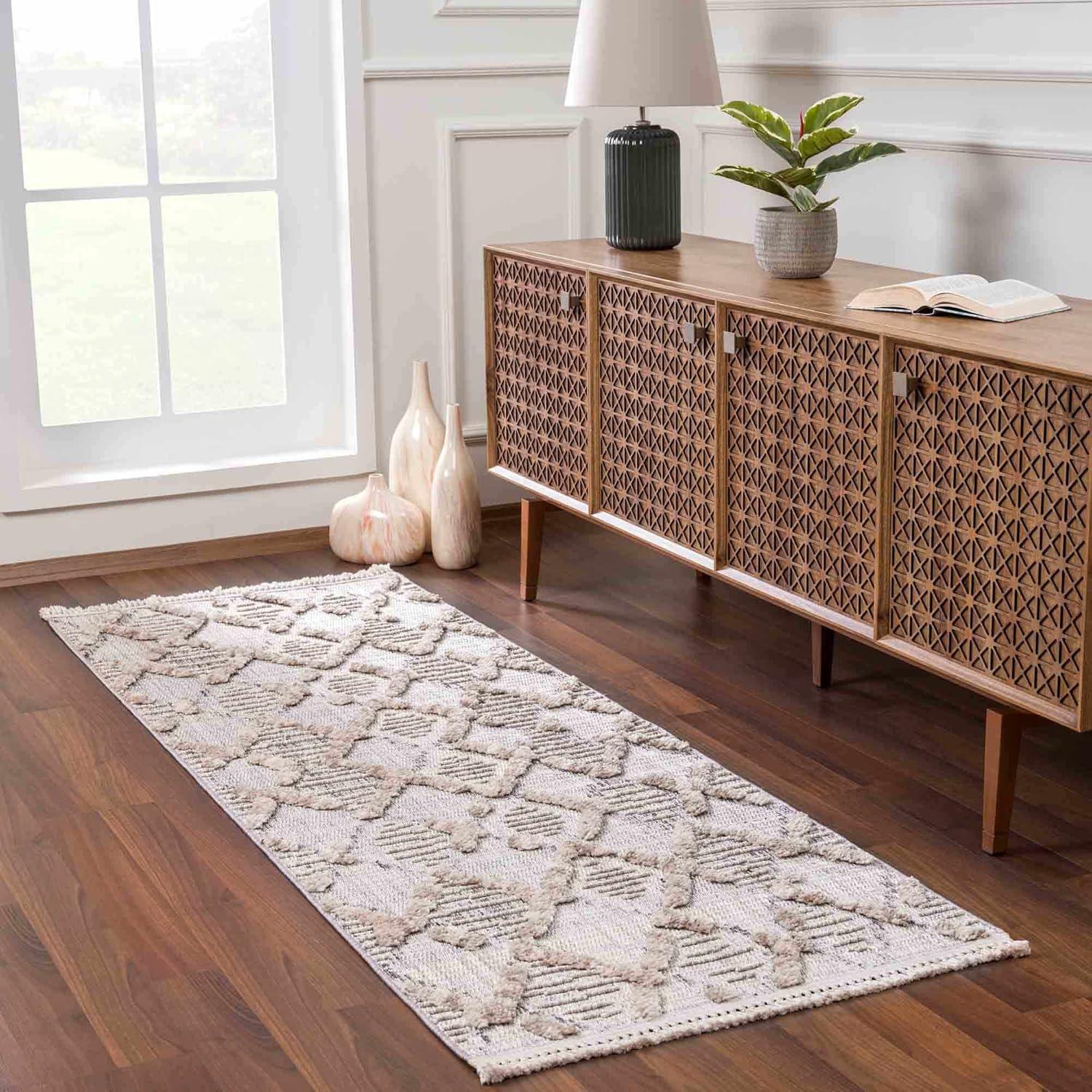 Hauteloom Runner Runner Rug   Charcoal