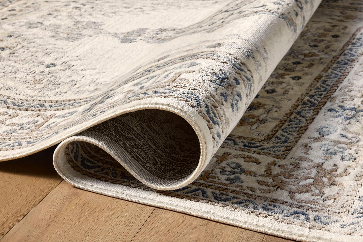 Loloi Teagan Oatmeal / Ivory 11'-6" x 15' Area Rug