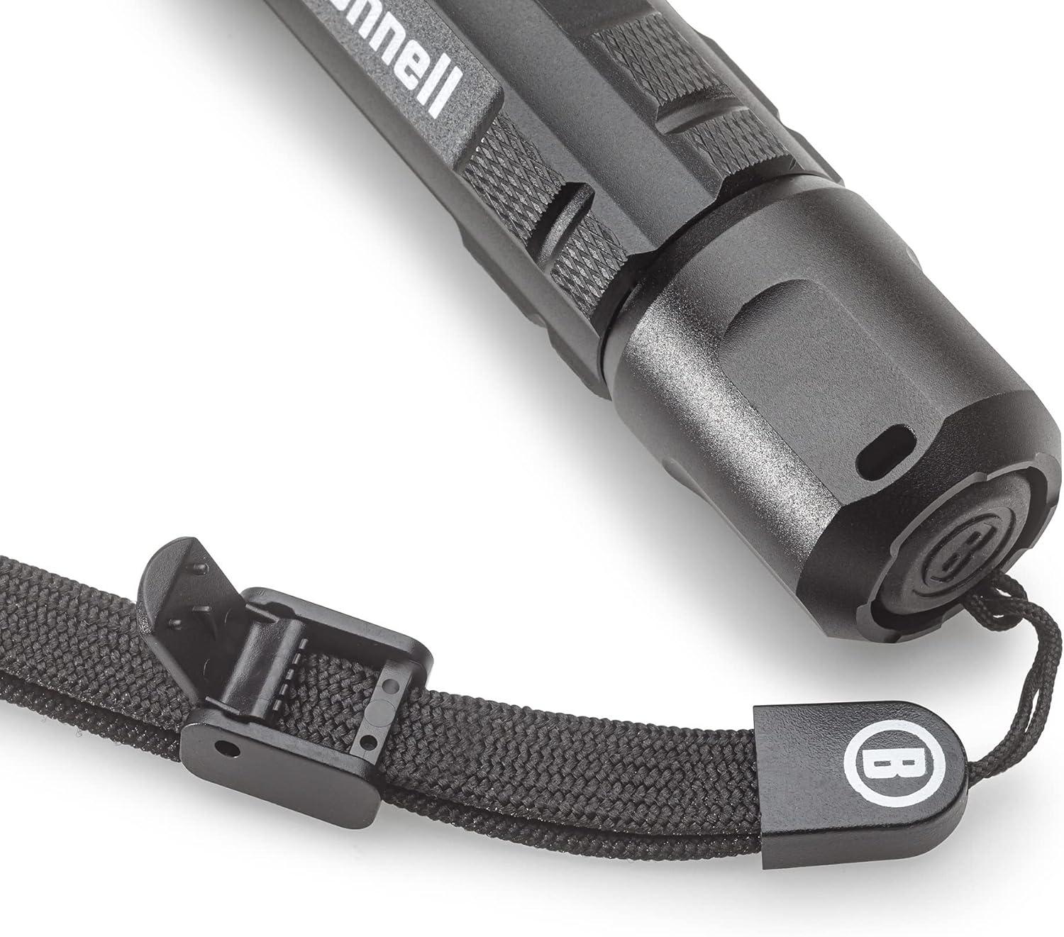 Bushnell Tactical Flashlight, 700 Lumens, Compact LED Construction, Uses Included CR123 Batteries or Rechargeable Battery| Police, Military, Hunting, Security
