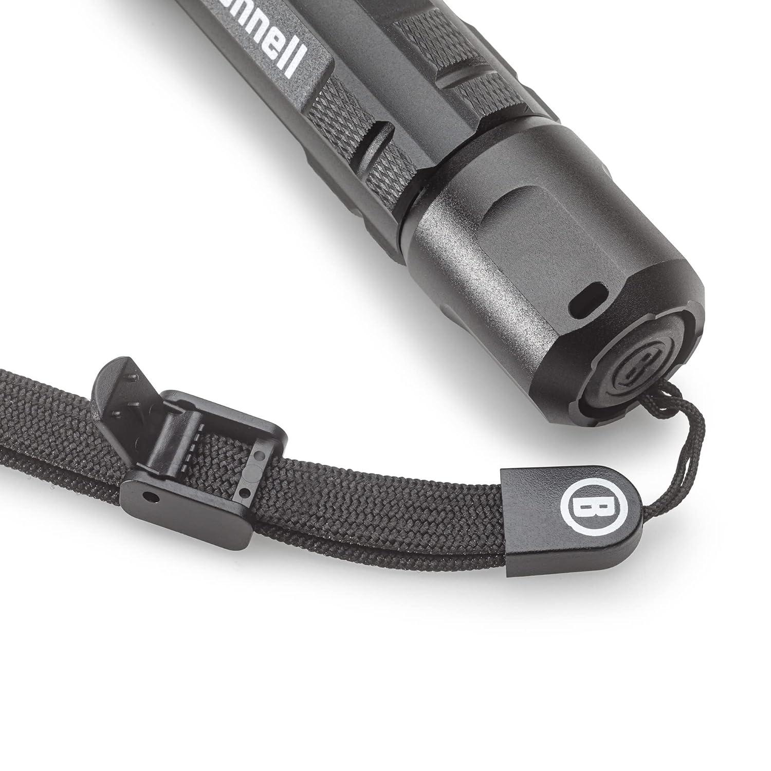 Bushnell Tactical Flashlight, 700 Lumens, Compact LED Construction, Uses Included CR123 Batteries or Rechargeable Battery| Police, Military, Hunting, Security