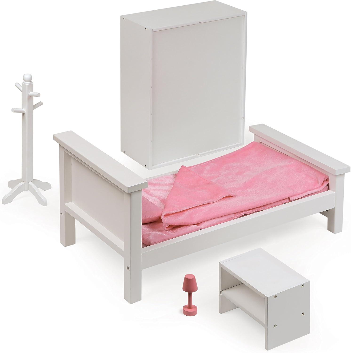 Badger Basket Bedroom Furniture Set for 18 inch Dolls