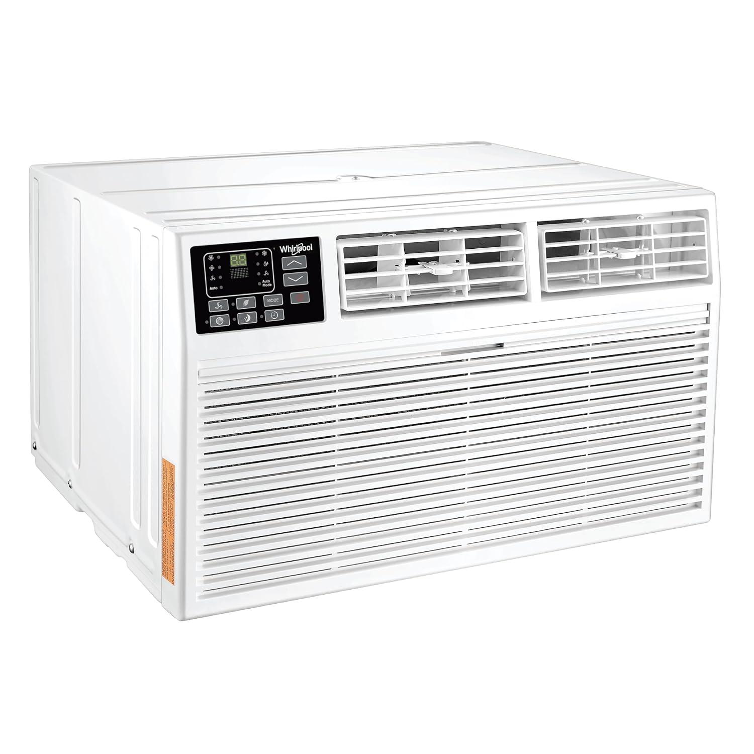 Whirlpool 10000 BTU Window Air Conditioner for 450 Square Feet with Heater and Remote Included