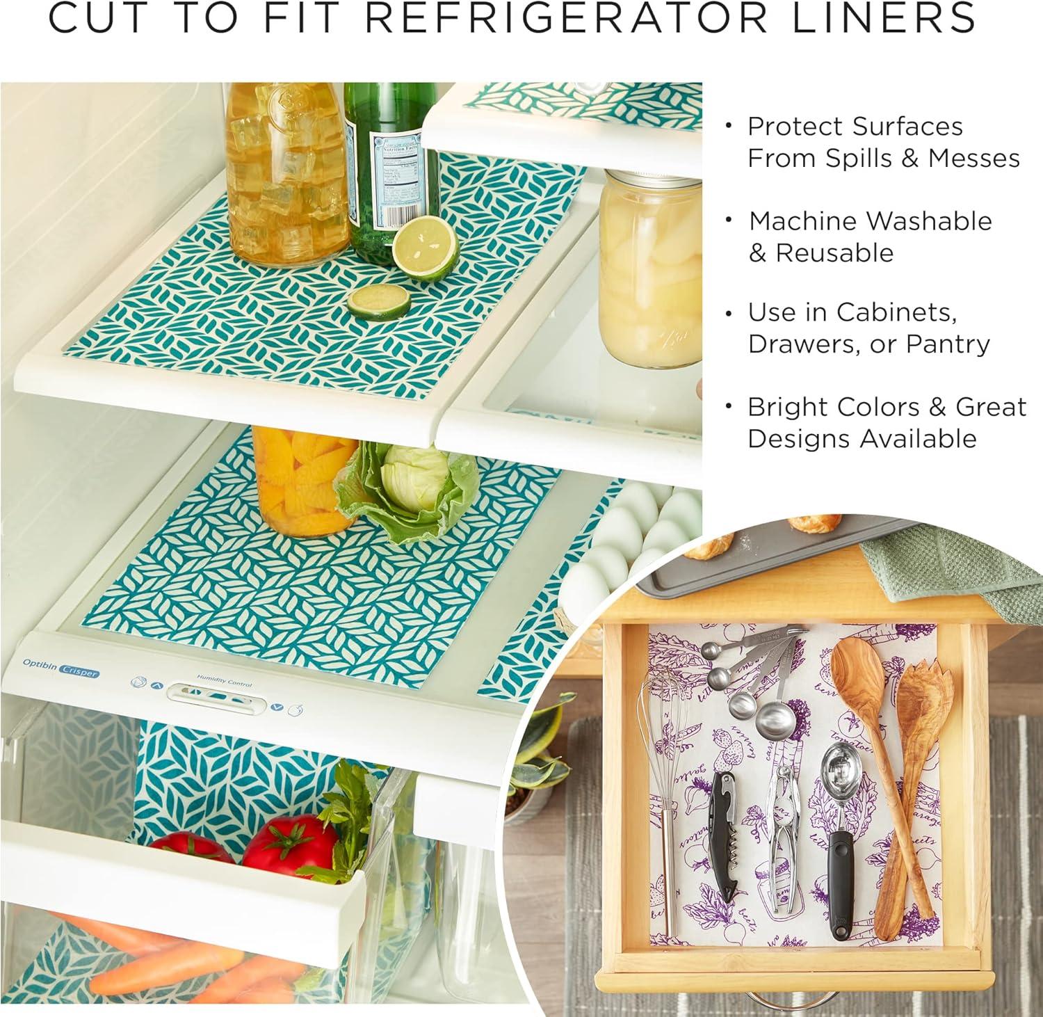 Design Imports Artichoke Market Print Liner (Set of 6)