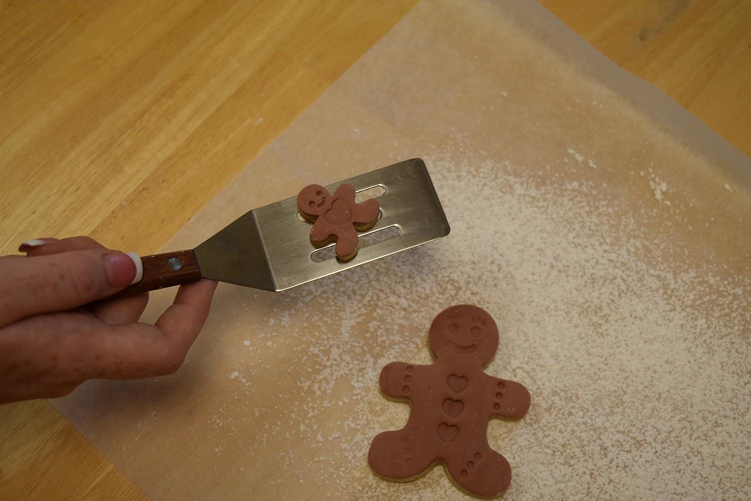 R&M International 4 Piece Double Sided Christmas Cookie Stamper Set, 2-Inch