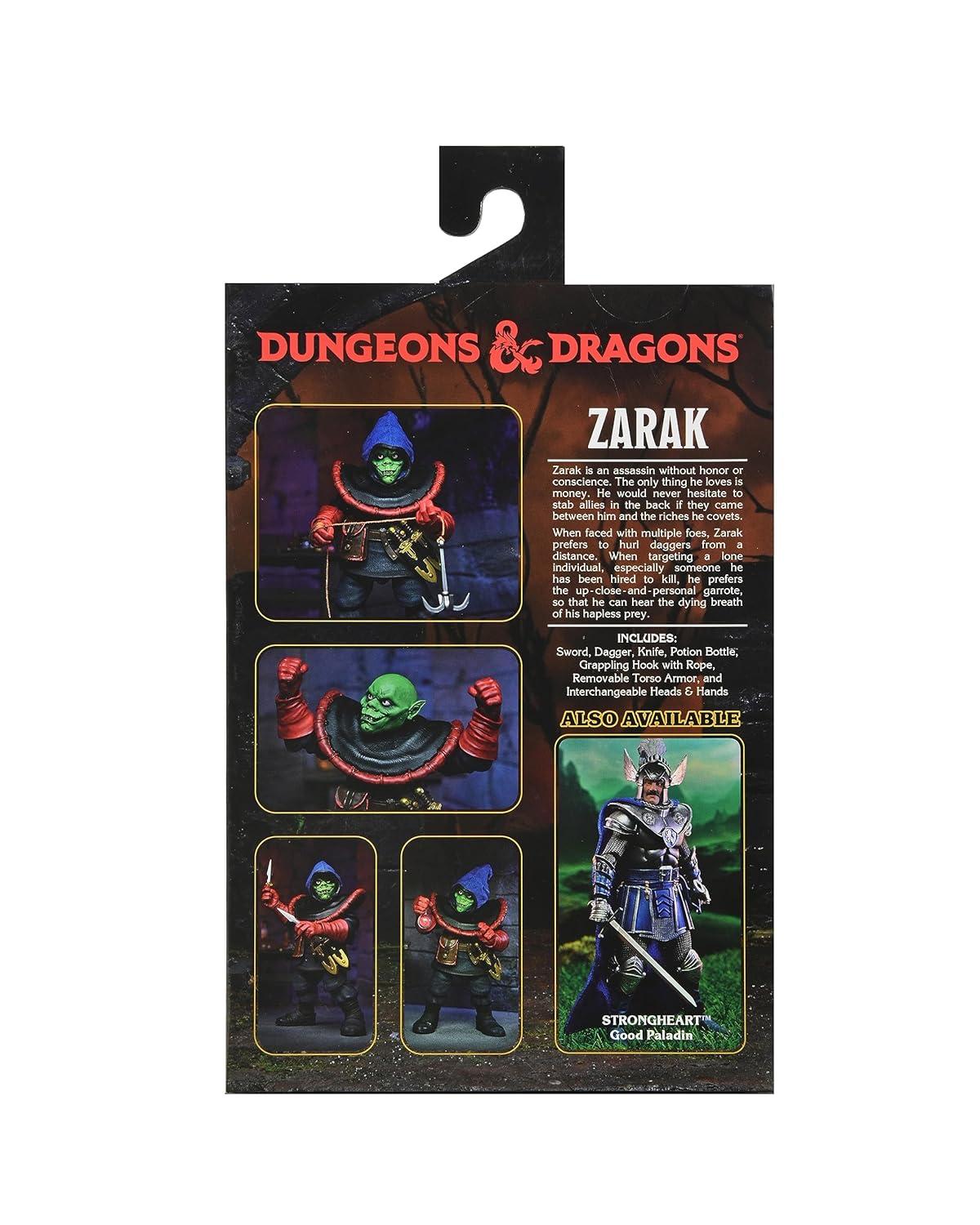 NECA Dungeons & Dragons Ultimate Zarak 7" Scale Action Figure