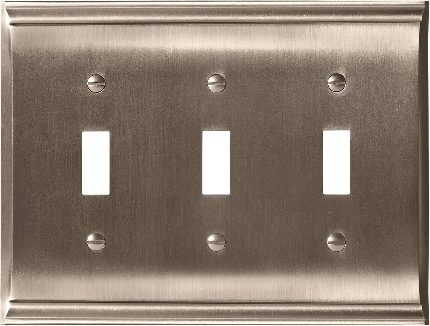 Candler 3-Gang Toggle Light Switch Wall Plate