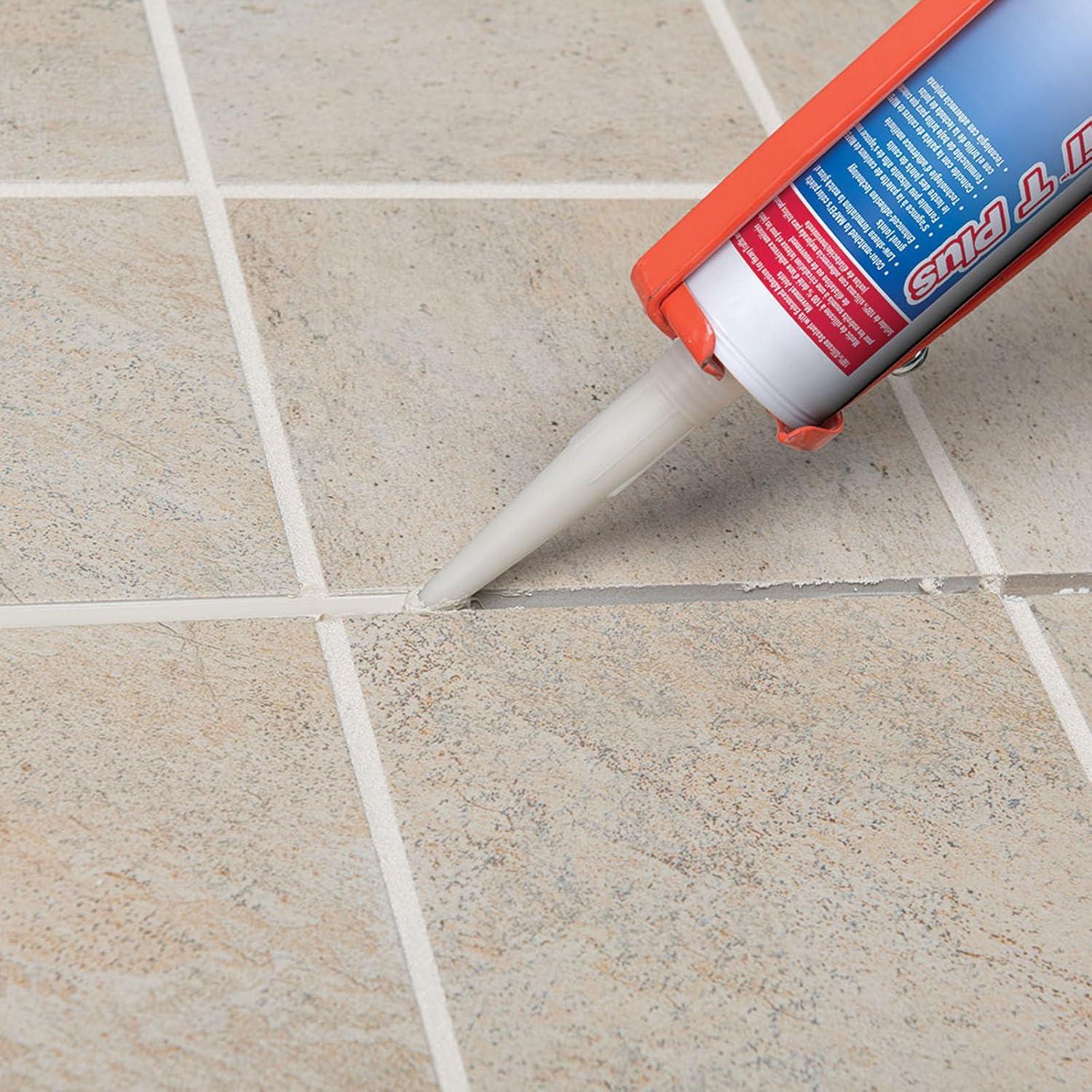 MAPEI Mapesil T Plus 10.1-oz Tile & grout Jet Black #5118 Silicone Caulk