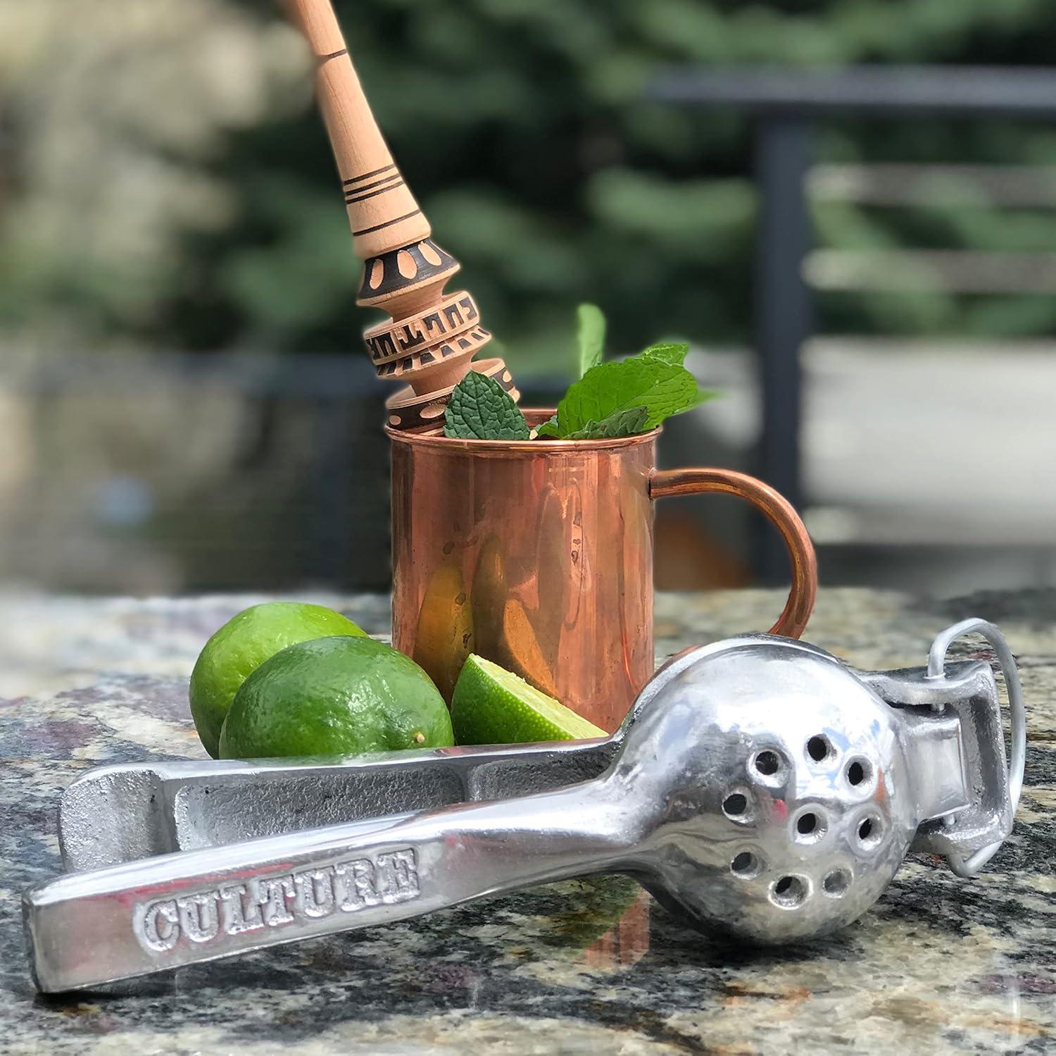 Handmade Aluminum Citrus Juicer for Lemons and Limes