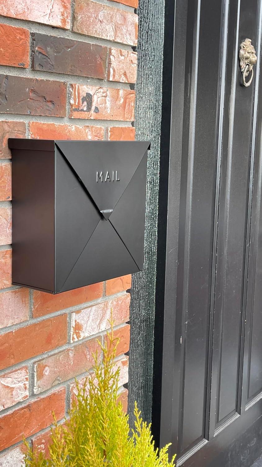 Chicago Industrial Style Wall Mounted Mailbox