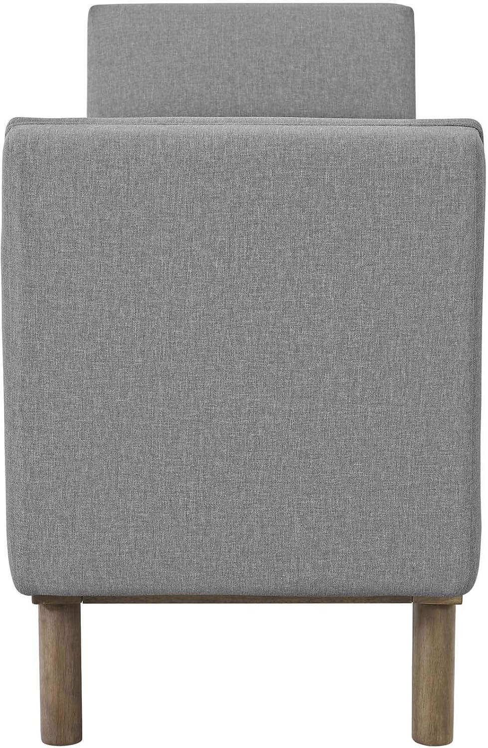 Modway Haven Tufted Button Upholstered Fabric Accent Bench