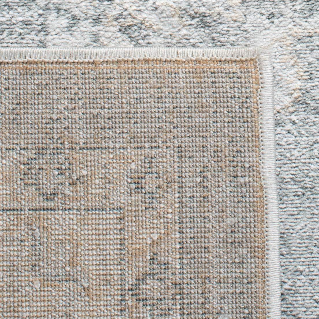 Isabella ISA940 Power Loomed Area Rug - Grey/Cream - 4'x6' - Safavieh.