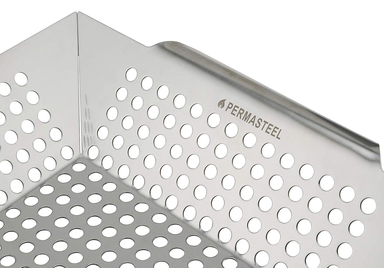 Permasteel Permasteel Heavy Duty Large Grilling Basket