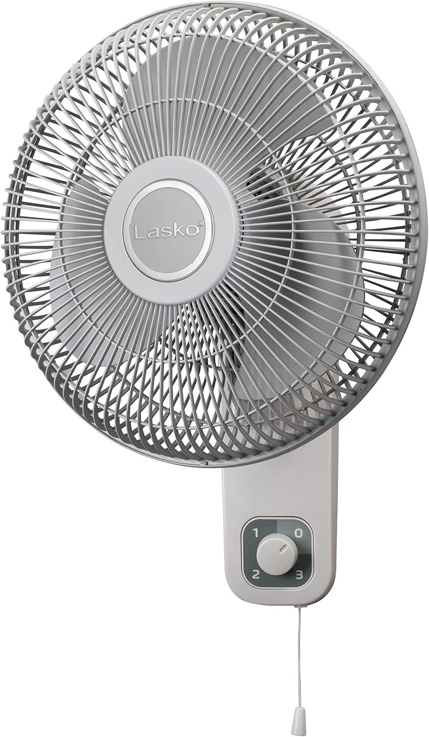 Lasko 12" Oscillating Wall Mounted Fan