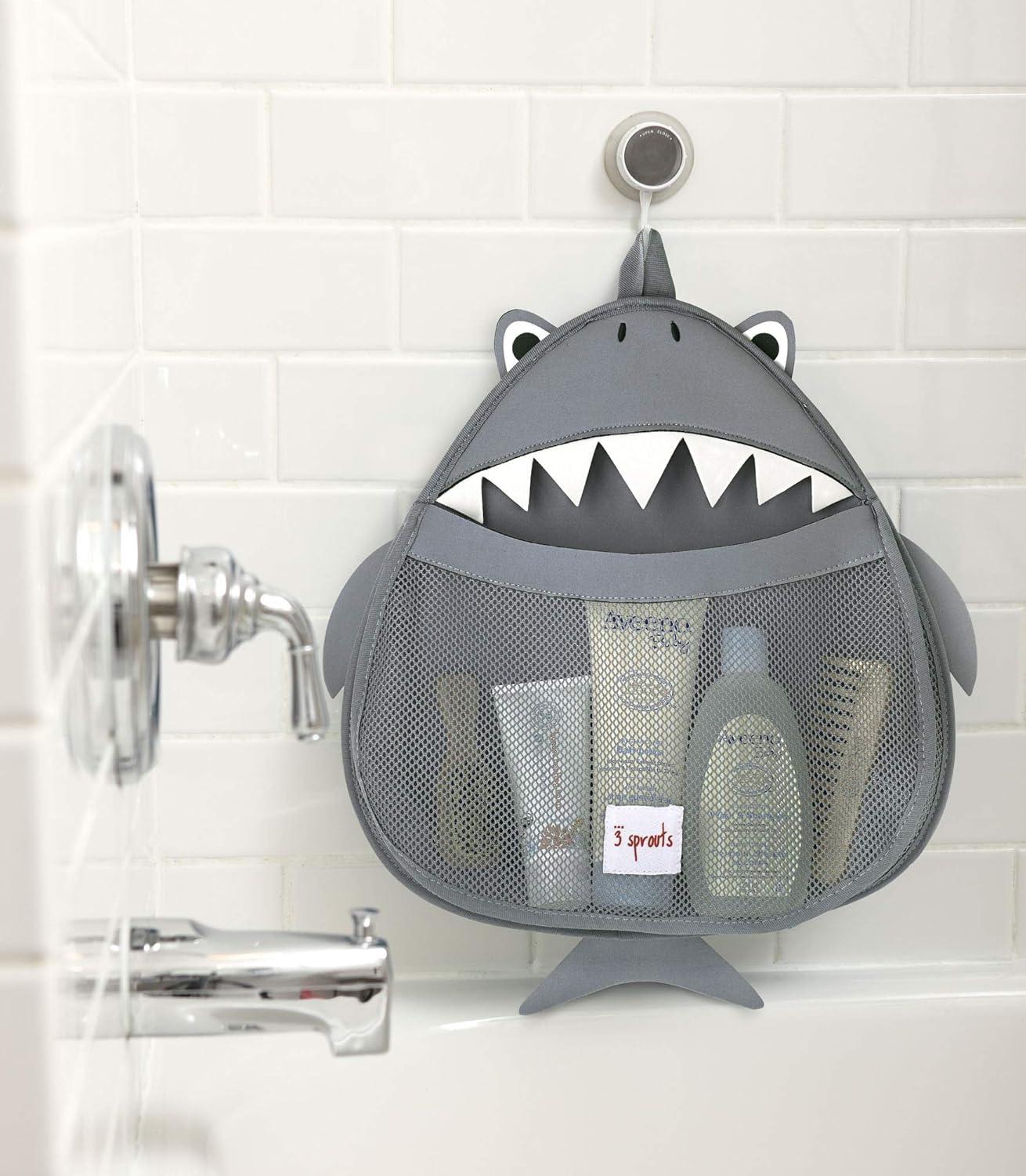 3 Sprouts 3 Sprouts - Shower Bath Caddy for Baby & Kids - Shark