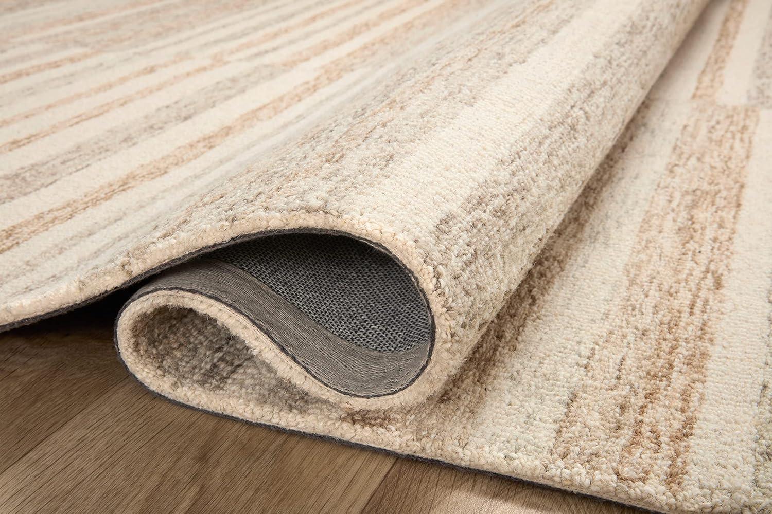 Chris Loves Julia x Loloi Chris Loves Julia x Loloi Chris Collection CHR-03 Ivory / Clay, Transitional  Area Rug