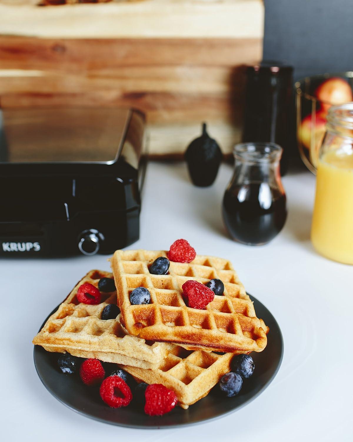 Krups 4 Slice Belgian Waffle Maker