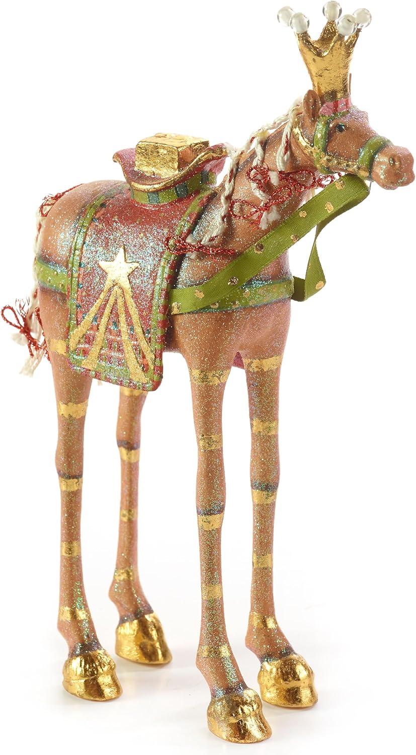 MacKenzie-Childs Patience Brewster Nativity Golda the Horse Figure