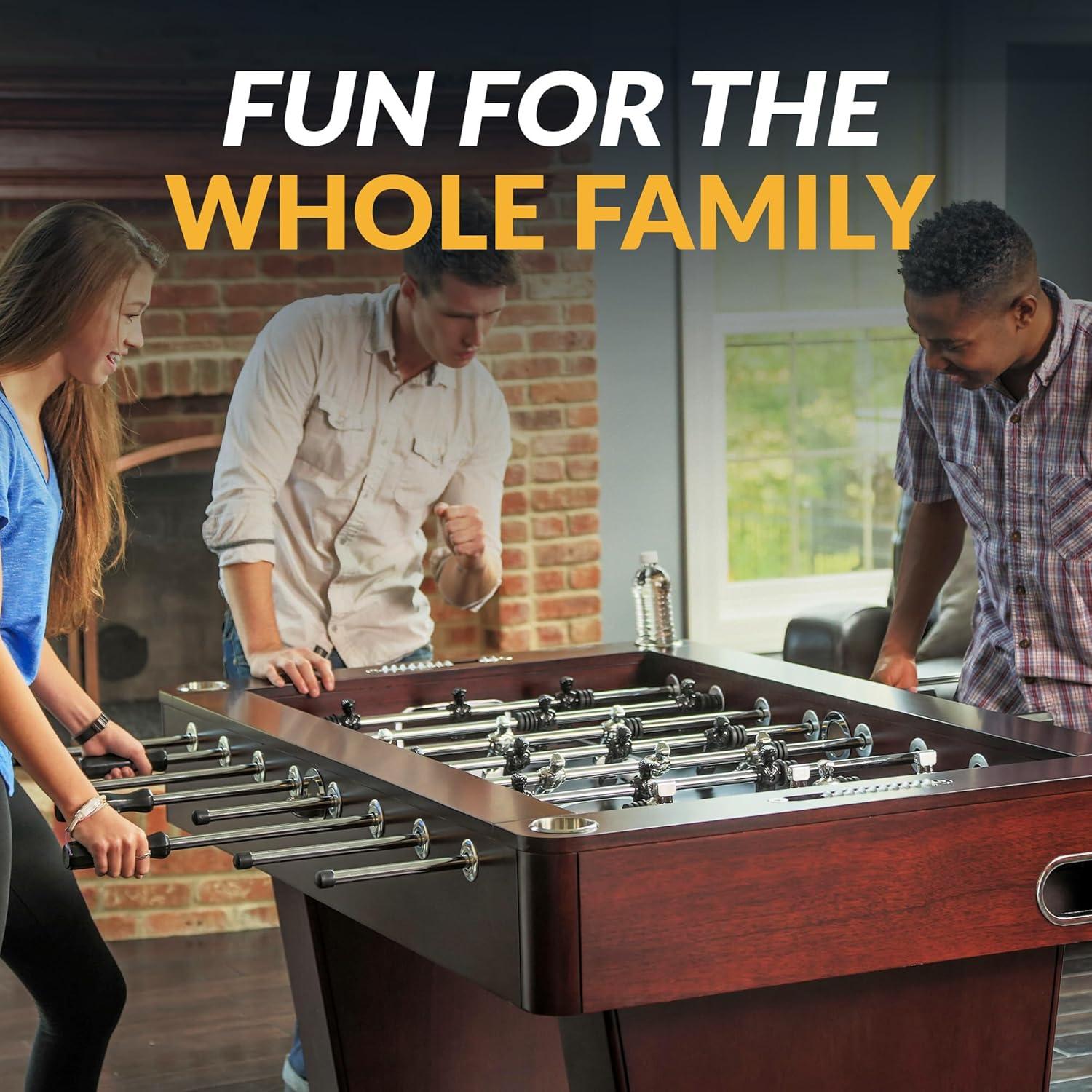 Hathaway Games Millennium 54.75'' Wood Foosball Table