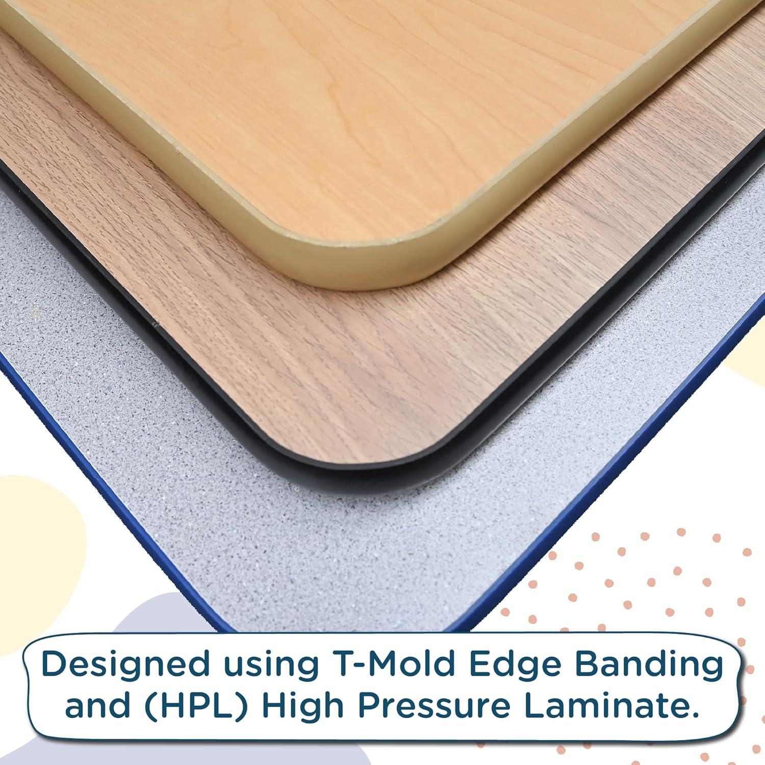 Children's Factory AS WE GROW Rectangular Adjustable Table