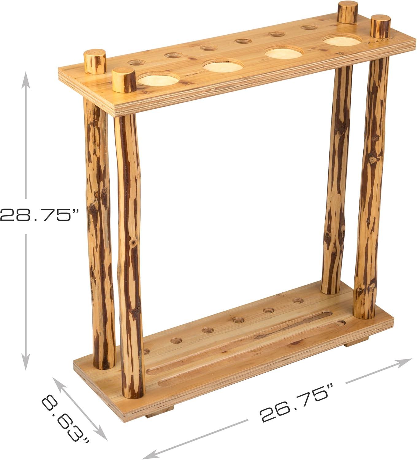 Rush Creek 6 Billard Cue Floor Rack Holder
