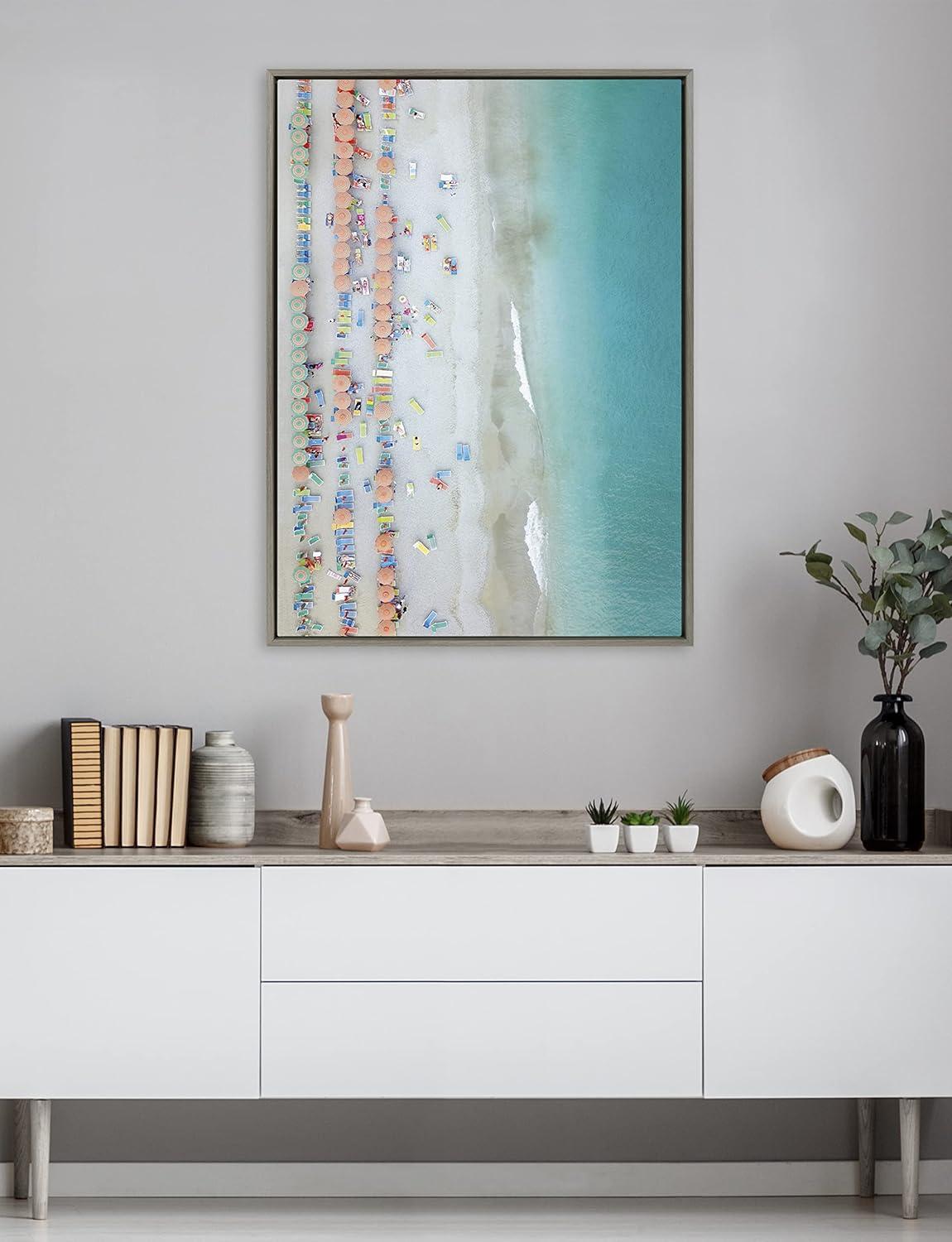 Sylvie Monterosso 6 Framed Canvas by Rachel Dowd Gray - Kate & Laurel All Things Decor