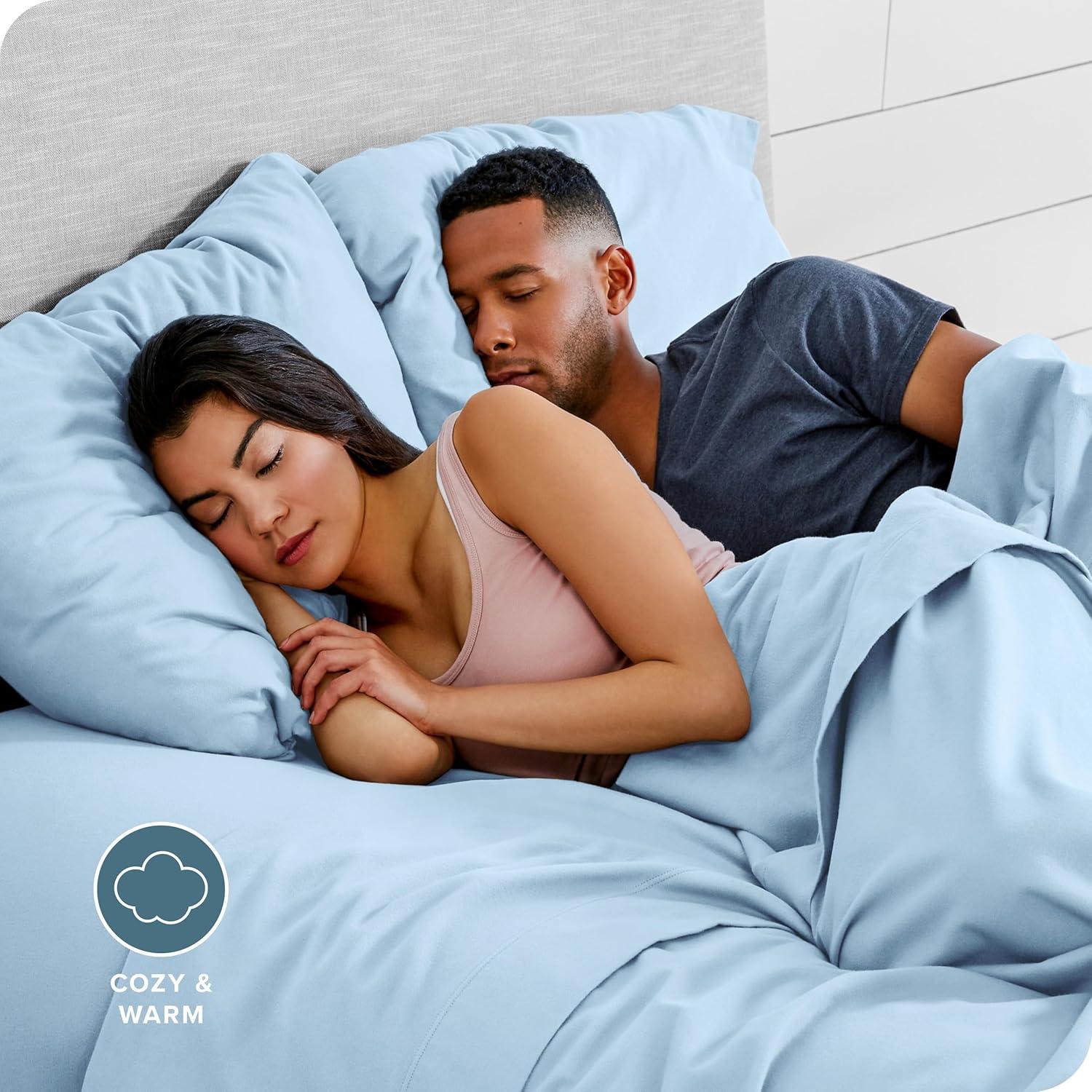 Bare Home 100% Cotton Flannel Pillowcase (Set of 2)