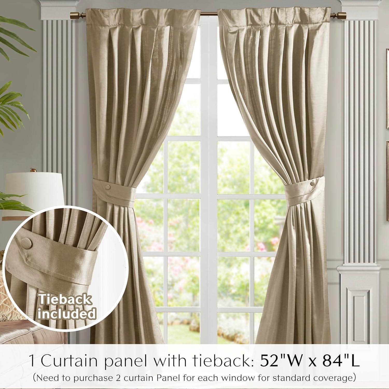 Croscill Croscill Classics Curtain Panel with Tieback (Single)