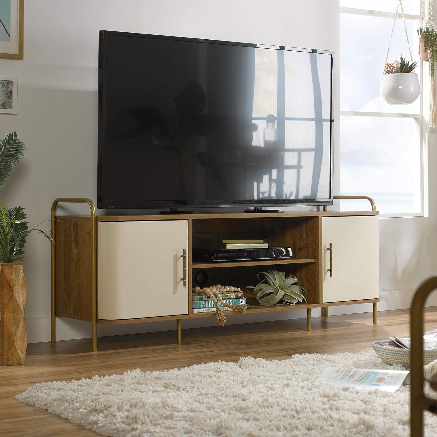 Coral Cape Sindoori TV Stand for TVs up to 60" Mango - Sauder