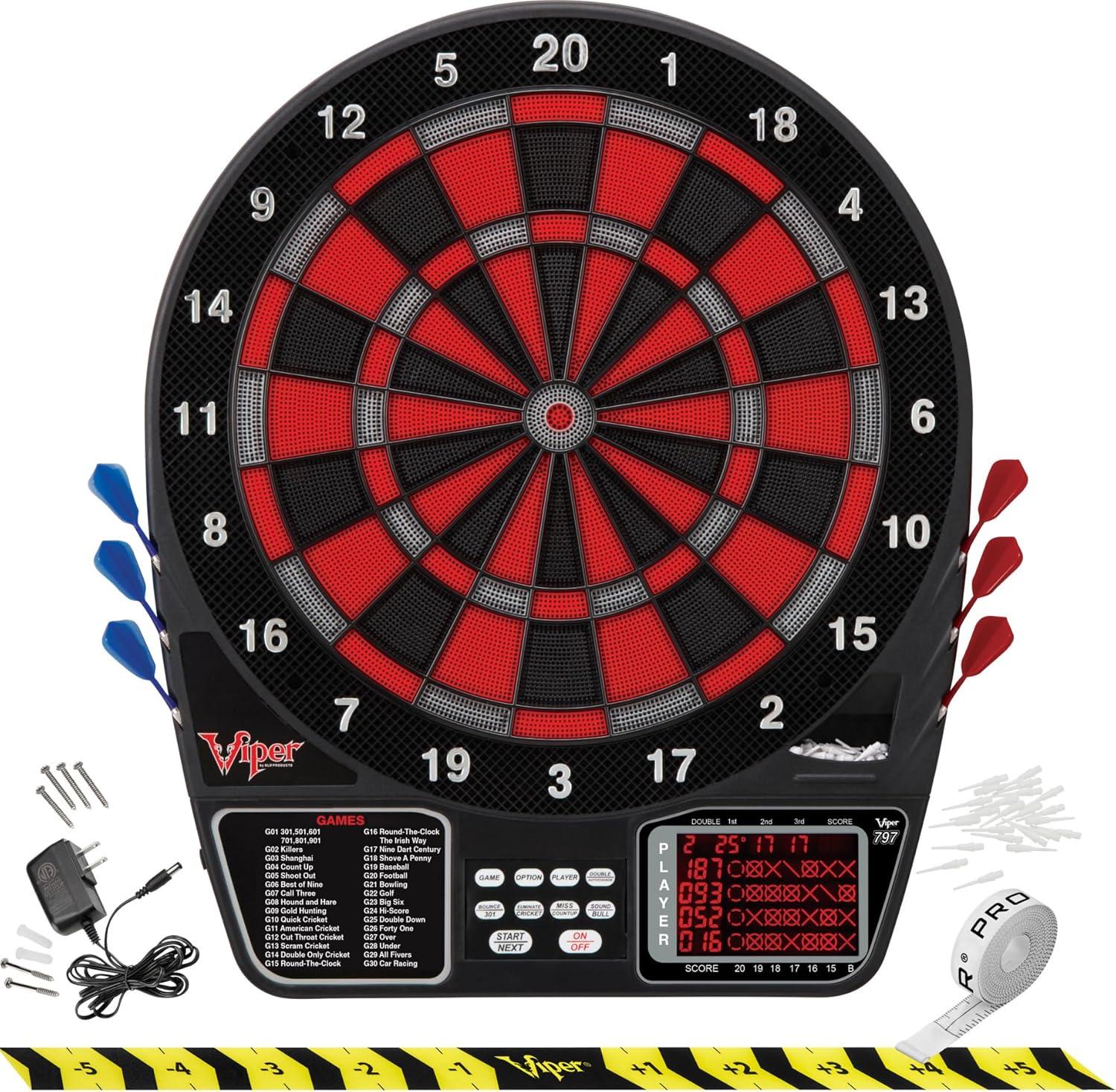 Viper 797 Electronic Dartboard with Darts