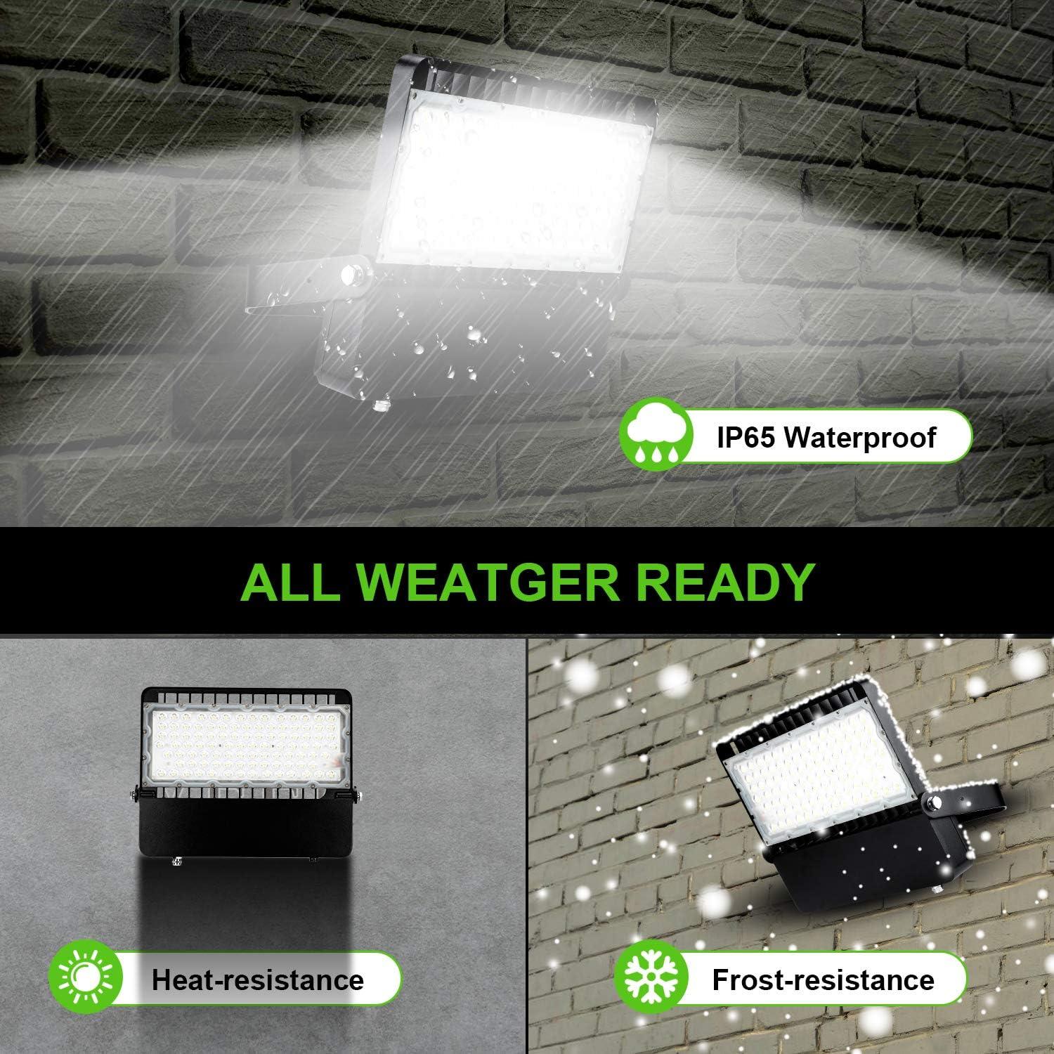 High-Brightness Black Aluminum 240W LED Flood Light