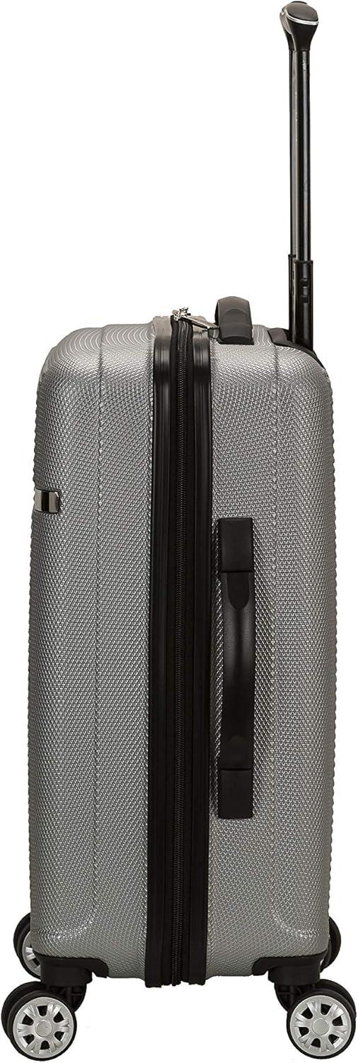 Rockland Luggage Skyline 3 Piece Hardside ABS Non-Expandable Luggage Set, F240