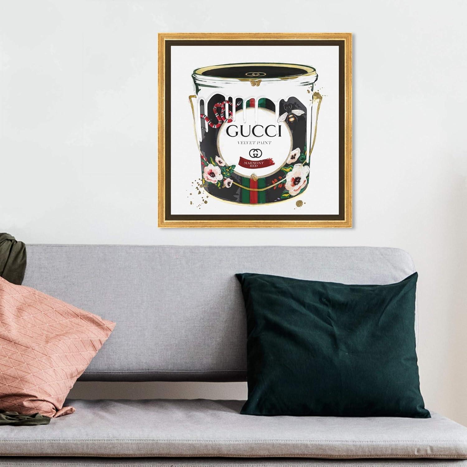Oliver Gal Prints " Large Fashion And Glam Velvet Marmont Can "