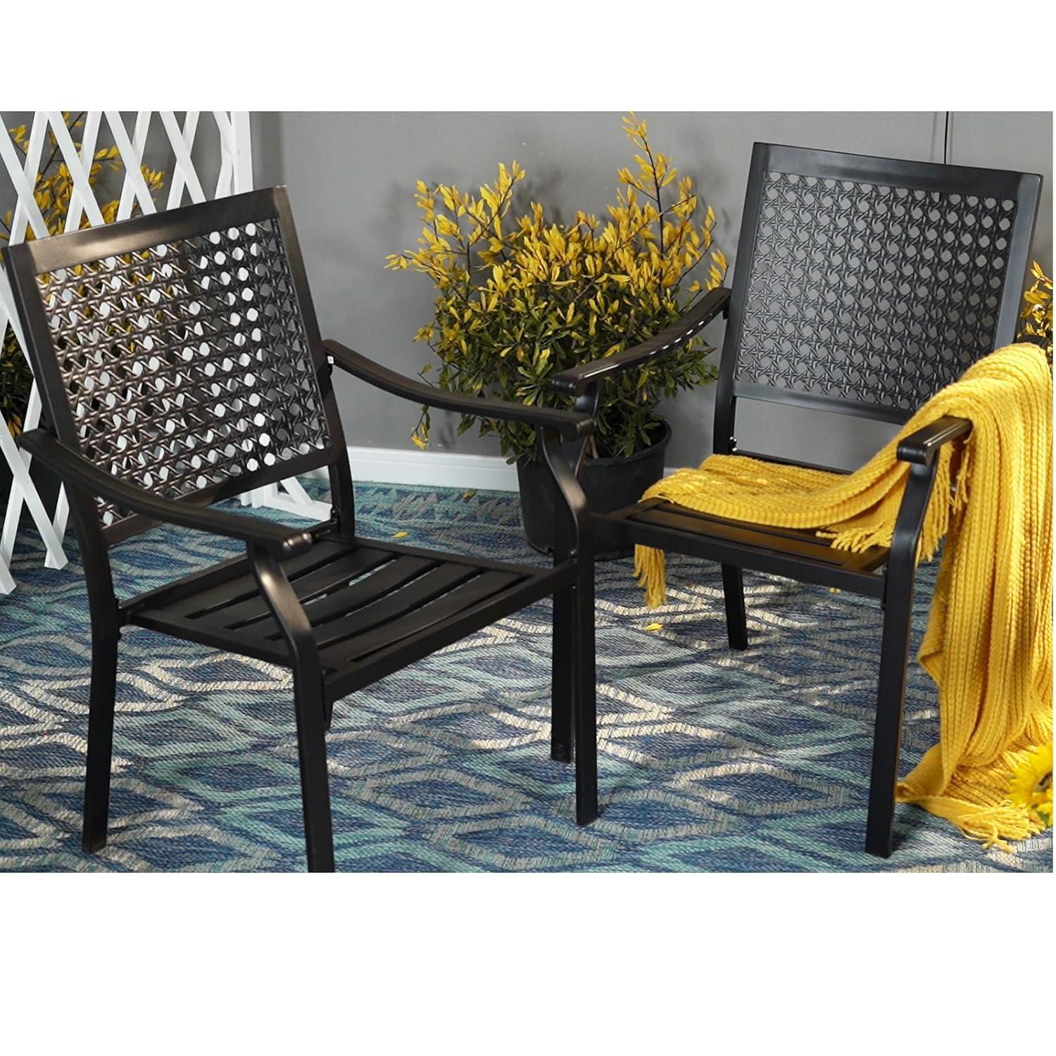 Argyri Stacking Patio Dining Chairs