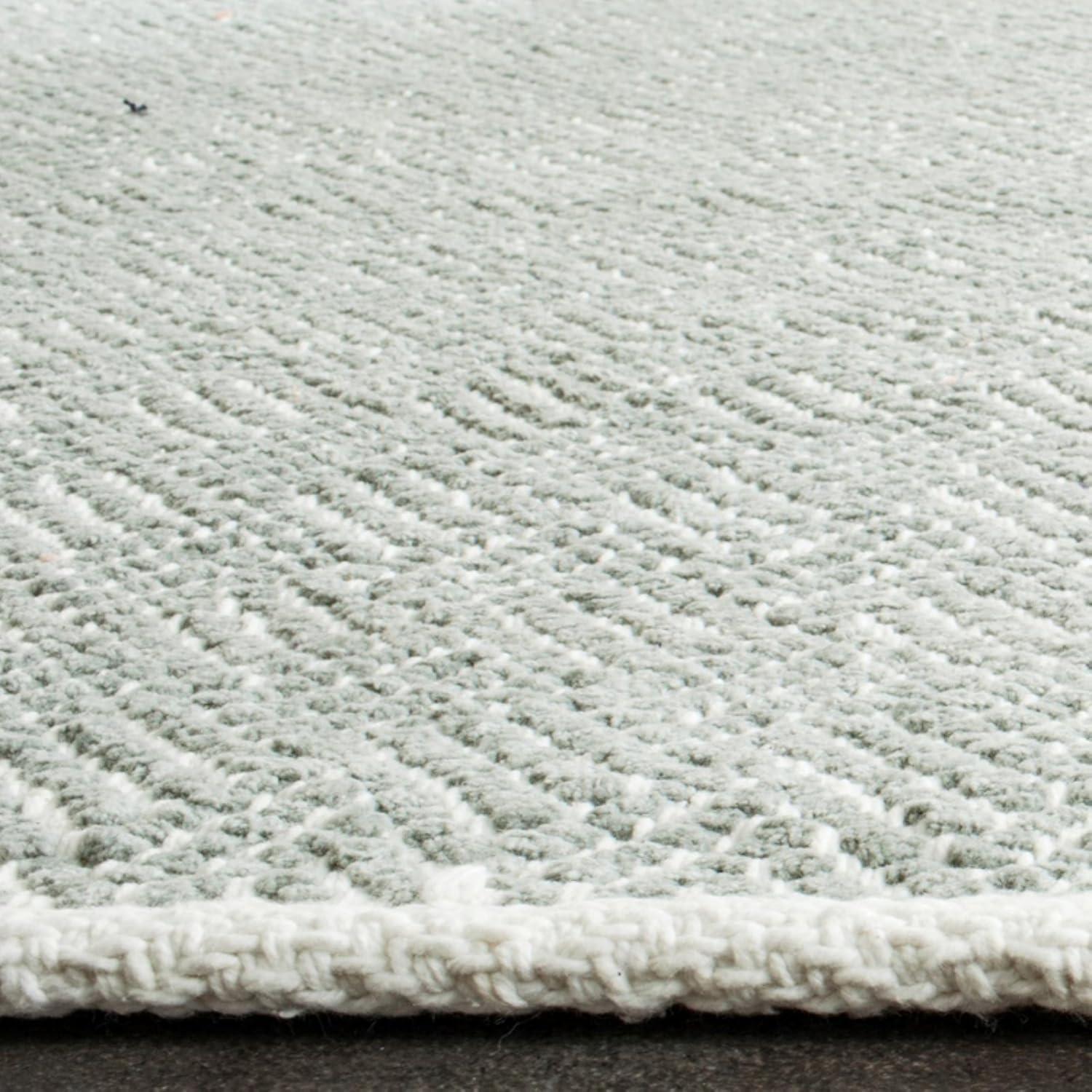 Boston BOS680 Power Loomed Area Rug - Grey - 8'x8' - Safavieh.