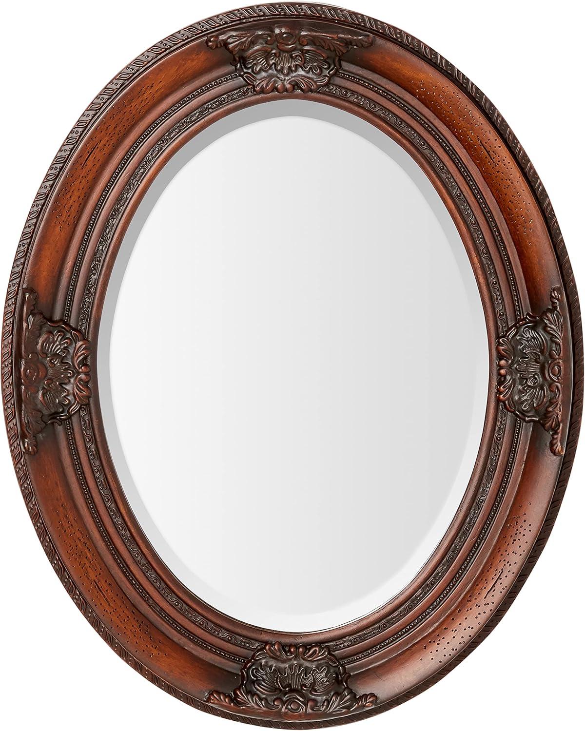 Renwil Cherry Chelseas Mirror in Cherry Wood