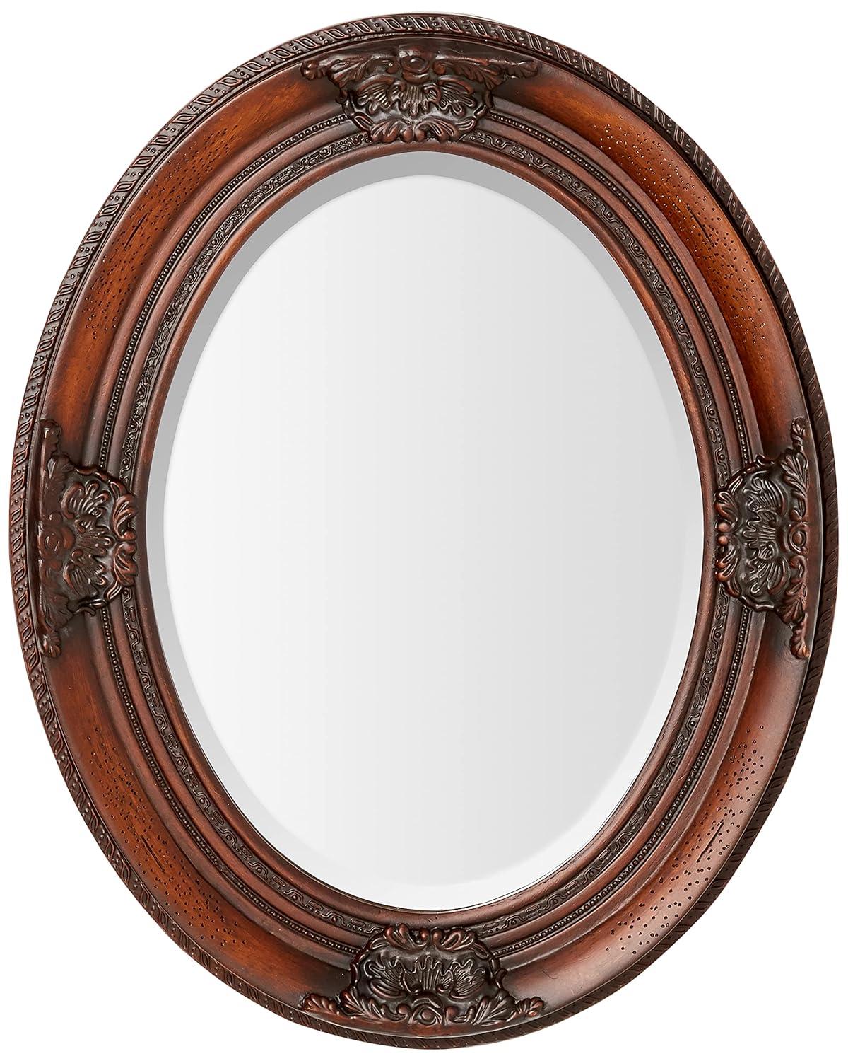 Renwil Cherry Chelseas Mirror in Cherry Wood