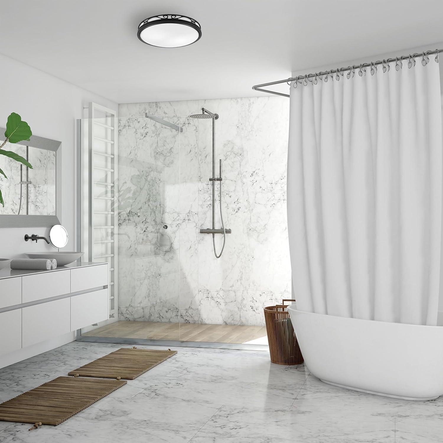 Roman Ii Decorative 110 Cfm 2.0 Sones Bathroom Ventilation Exhaust Fan With Light