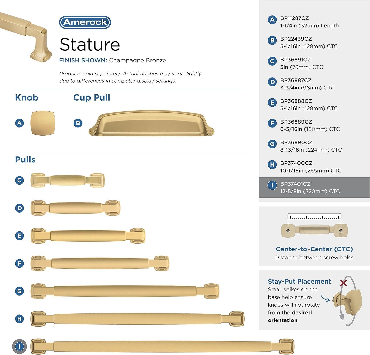 Amerock Stature Cabinet or Drawer Pull