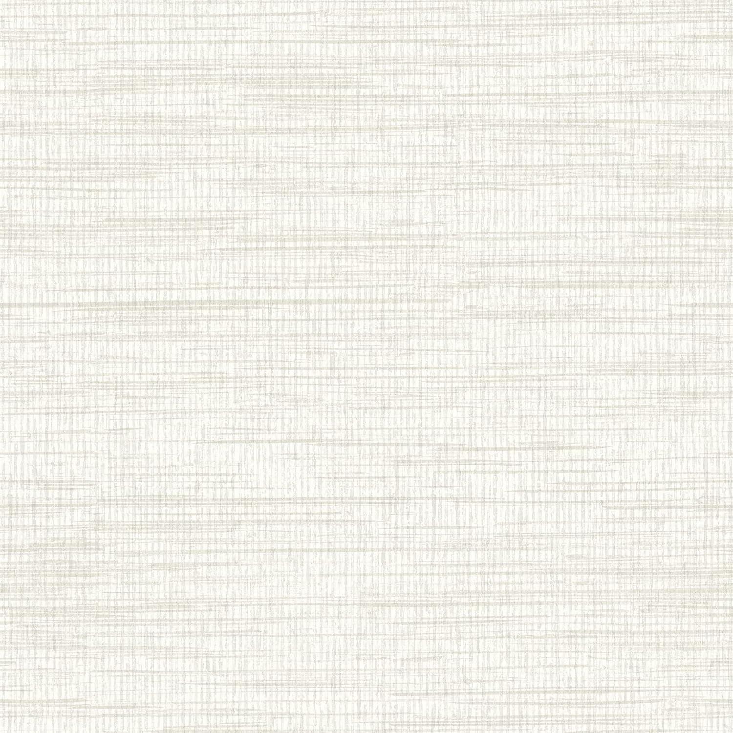 Chesapeake Solitude White Distressed Texture Wallpaper