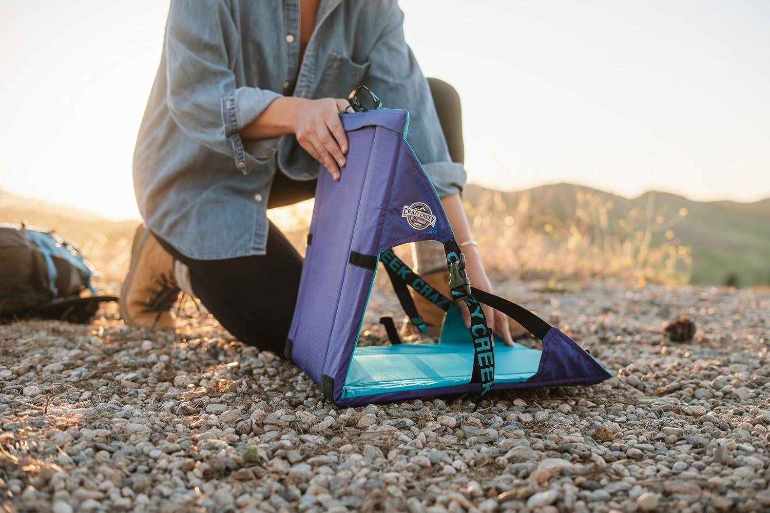 Crazy Creek Original Chair, Versatile and Water Proof, Green