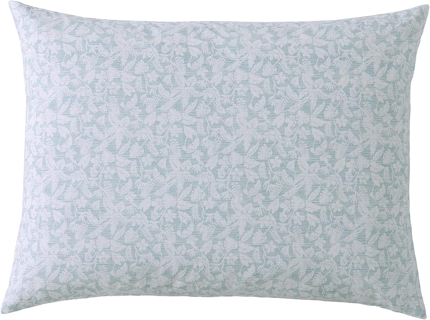 Koya Bay Blue Cotton Queen Duvet Cover Set with Shams