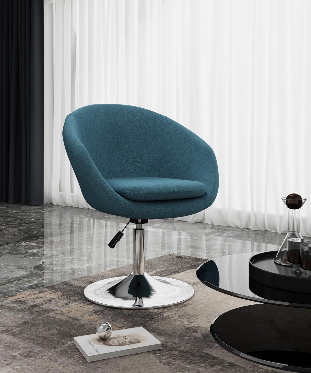 Sior Upholstered Swivel Barrel Chair