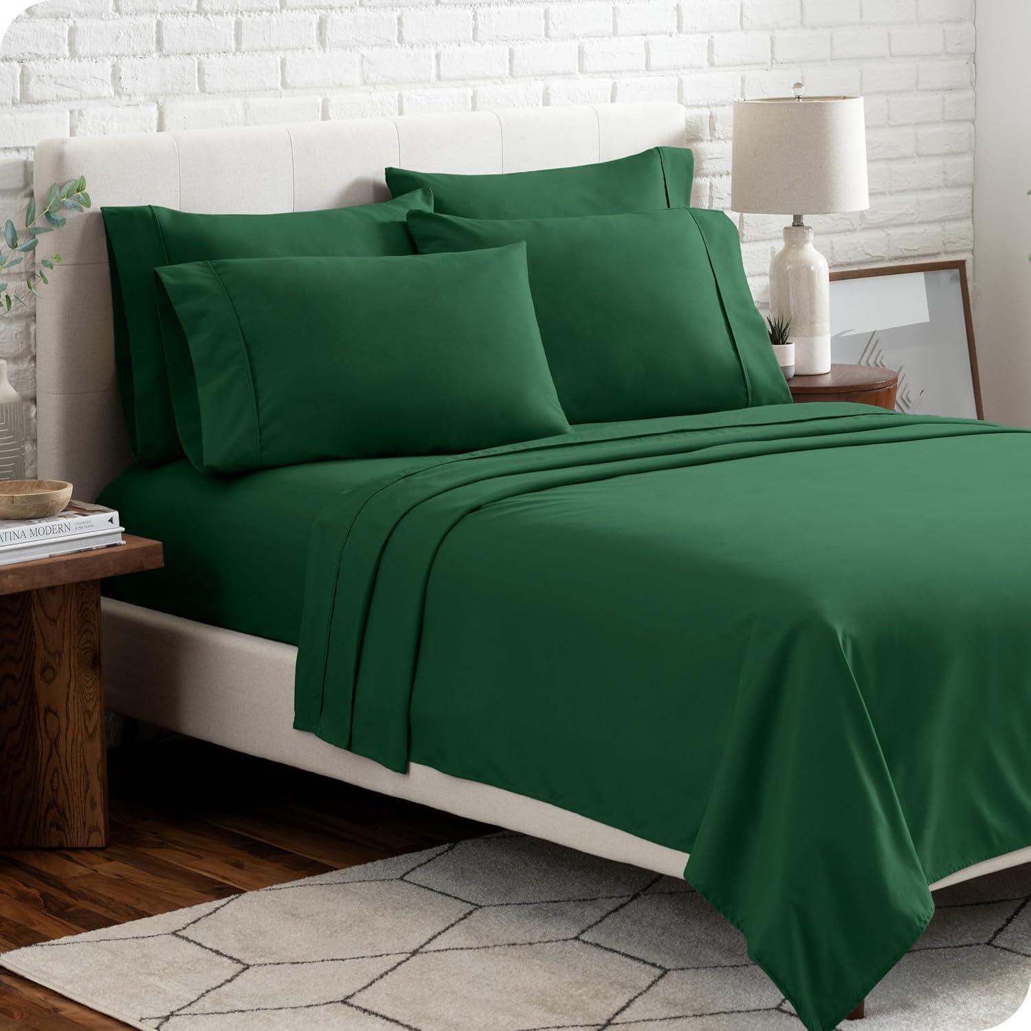 6pc Microfiber Sheet Set with Extra Pillowcases by Bare Home