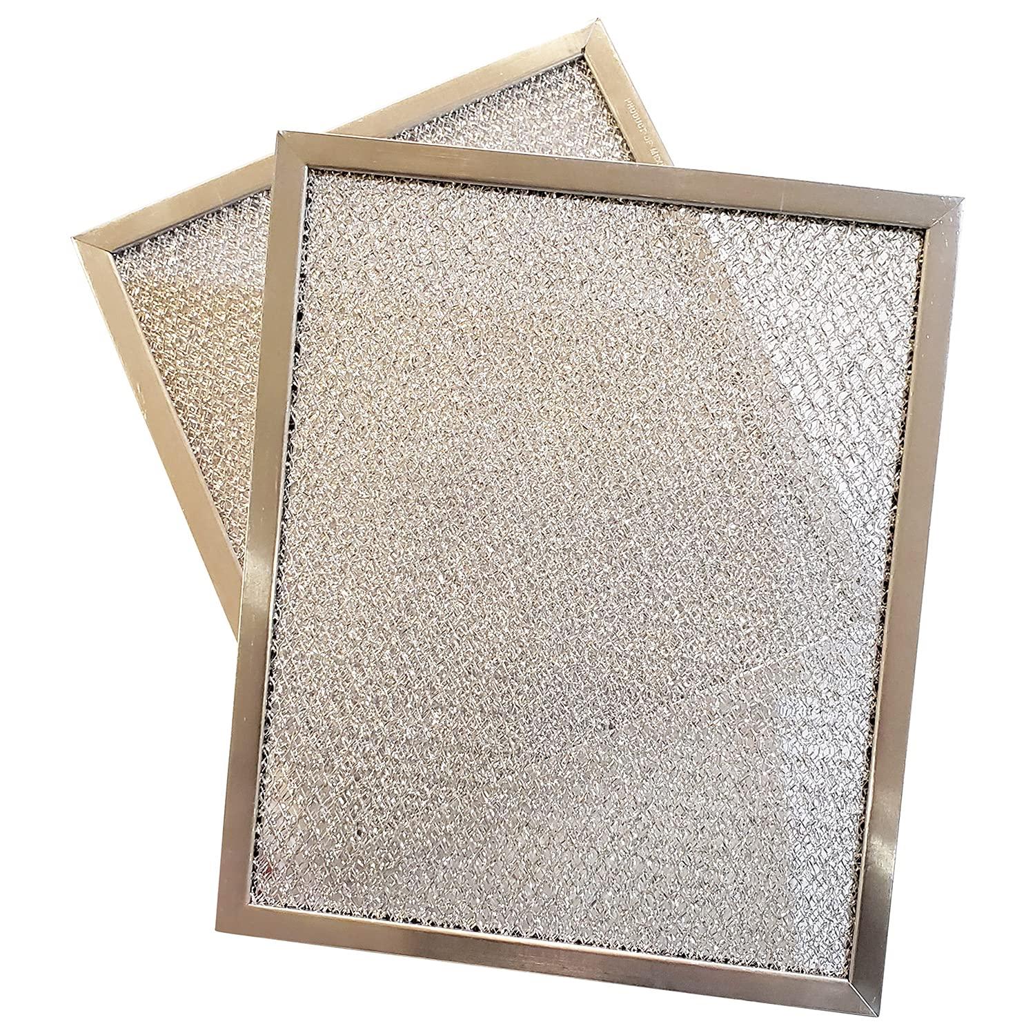 Kitchen Basics 101 Aluminum Hood Vent Filter 97006931 Replacement for Broan Nutone BP29 Exhuast Fan 1172137 5-3078 88150 99010121 (10.5 x 8.75 inch)
