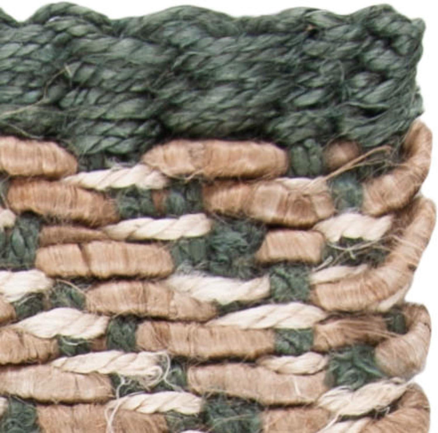Natural Fiber NF454 Hand Woven Indoor Area Rug - Blue/Natural - 5'x8' - Safavieh.