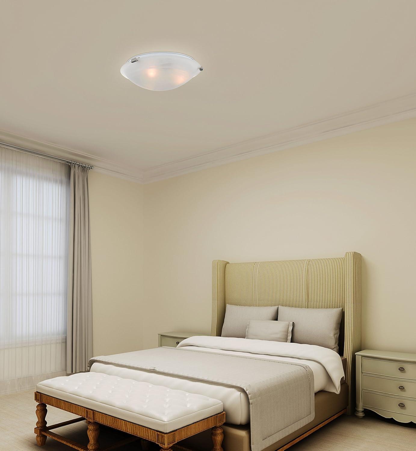 Livex Lighting Oasis 3 - Light Flush Mount in  Brushed Nickel