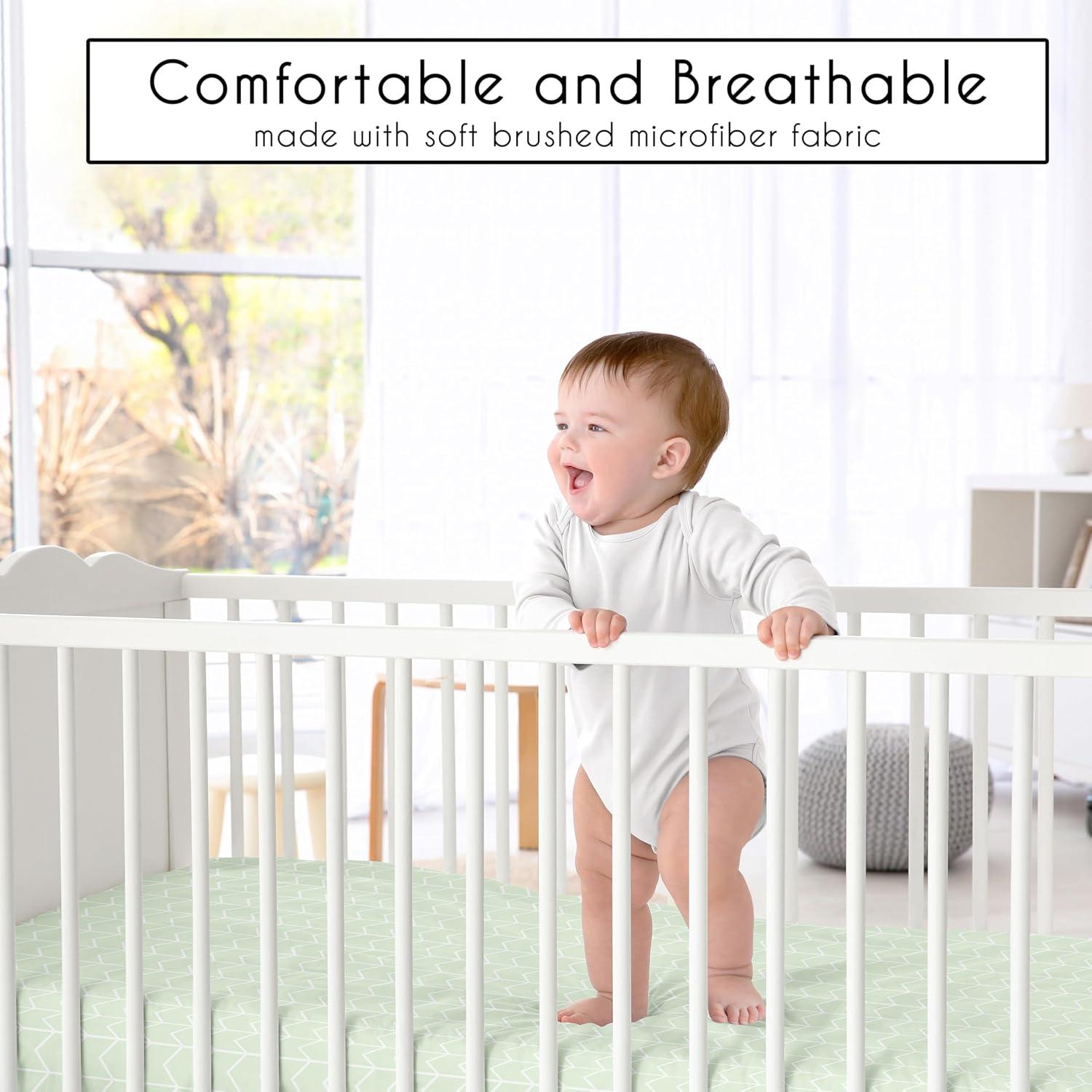Elephant 4 Piece Crib Bedding Set